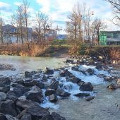 Sanierungsarbeiten an der Dornbirner Ach