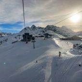 Lage auf den Pisten: Neuschnee erwartet