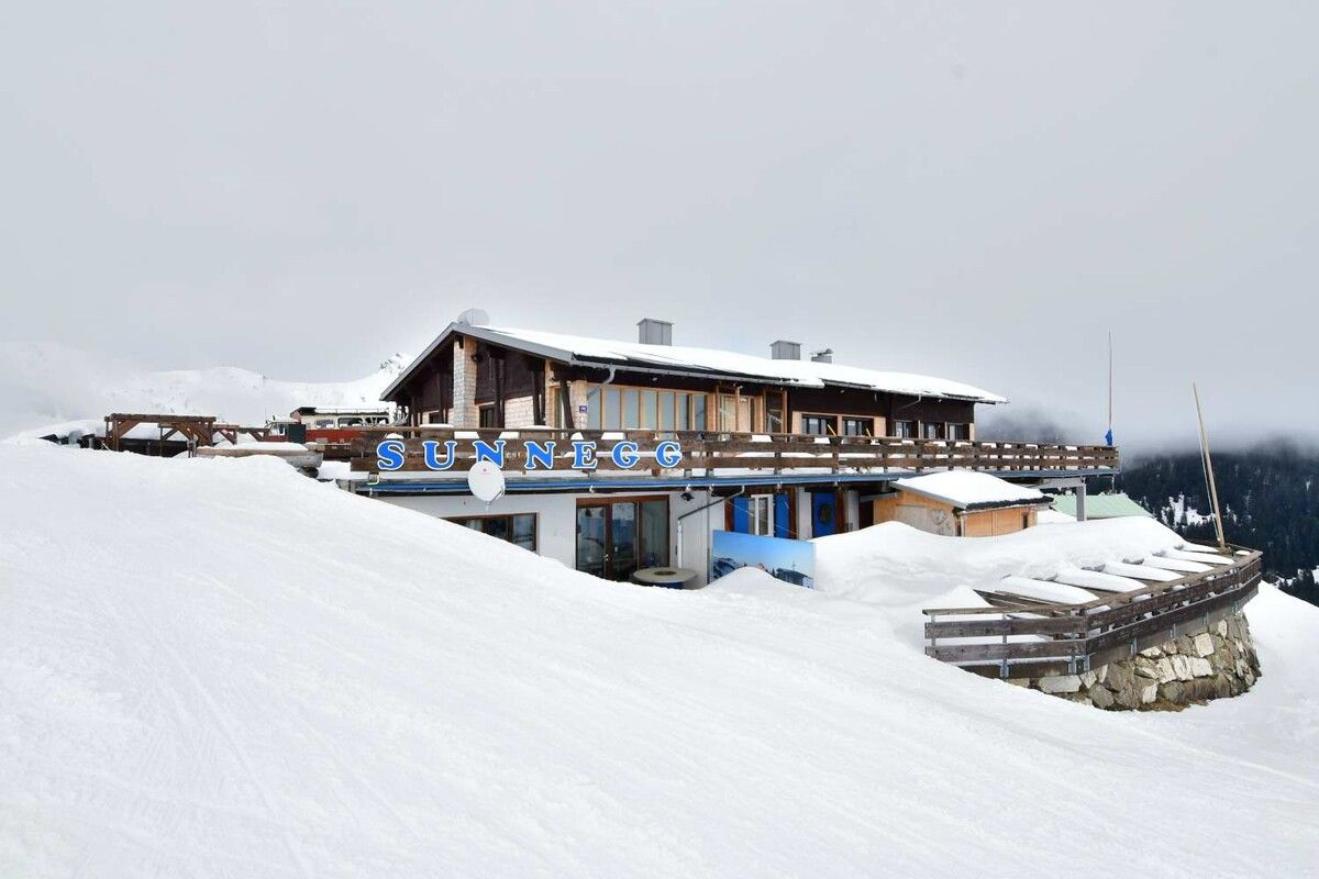 Die Sunnegg-Hütte im Skigebiet Damüls soll unter den Hammer kommen. ⇒Ediktsdatei