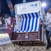 Sprint in unter fünf Sekunden bei Strandkorb-Weltmeisterschaft