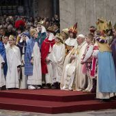 Lochauer Sternsinger beim Papst