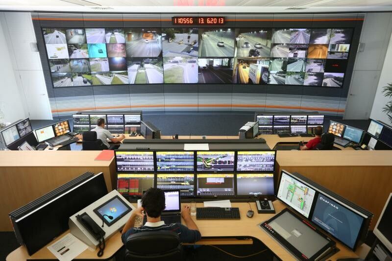 Die Zentrale in Hohenems sorgt für eine professionelle Überwachung der Tunnel. ⇒VN/HARTINGER