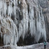 Das Rote Tor wird zum Eisparadies