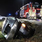 Von der Fahrbahn  abgekommen