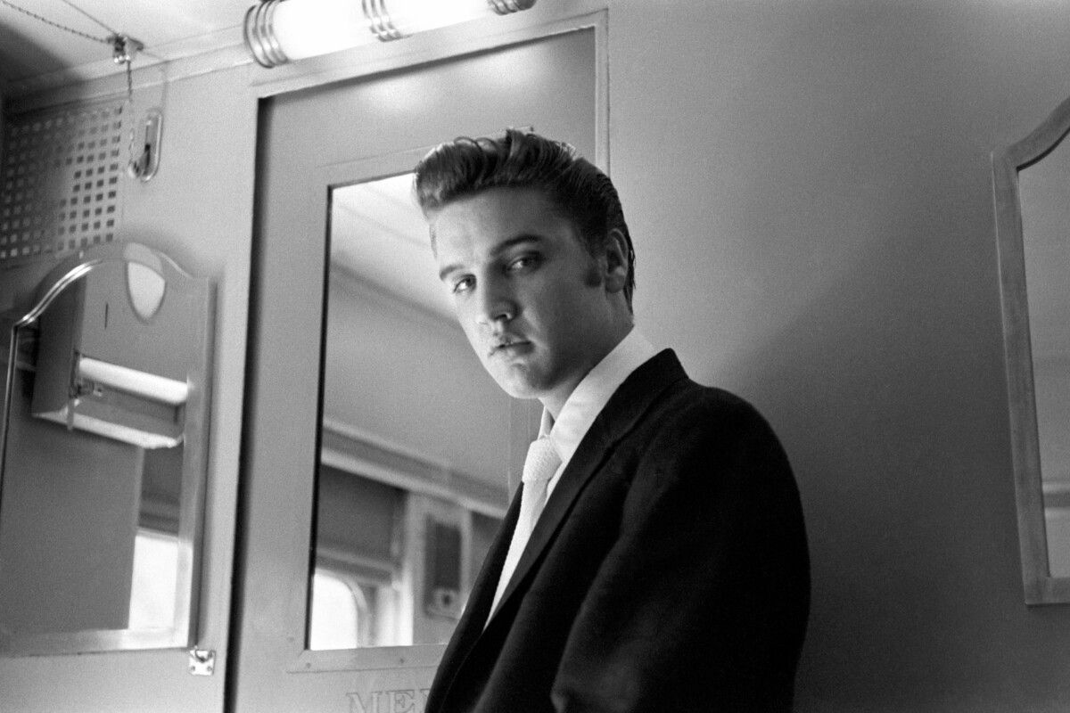 Elvis war die Symbolfigur des gesellschaftlichen Wandels der 1950er-Jahre.⇒ap