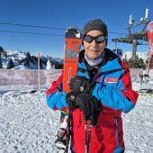 Im Skigebiet Sonnenkopf zu Hause