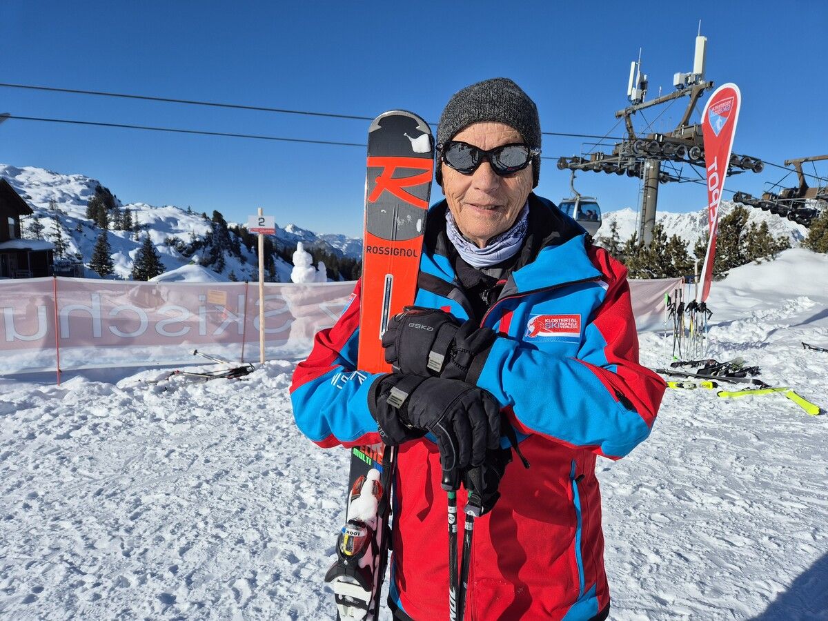 Erich Melmer ist seit fast 50 Jahren Skilehrer am Sonnenkopf. ⇒VN/JUN