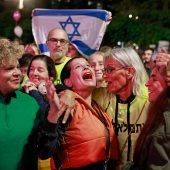 Erleichterung: Drei Hamas-Geiseln frei