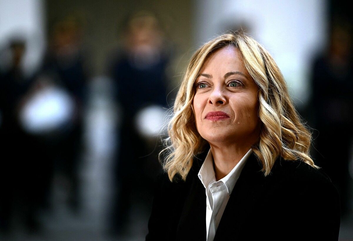 Italiens Ministerpräsidentin Giorgia Meloni hält an ihren Plänen fest.⇒AFP