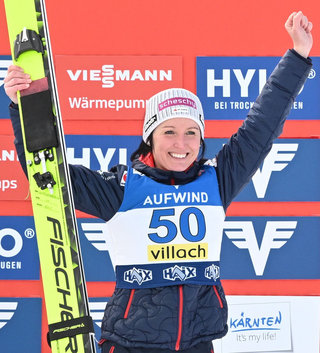 Jacqueline Seifriedsberger war nach Sieg in Japan „superhappy“.⇒GEPA