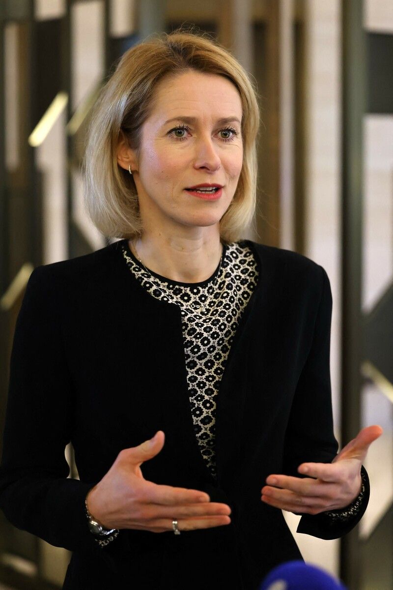 Kallas spricht von entsprechenden Geheimdienstinformationen.⇒AFP