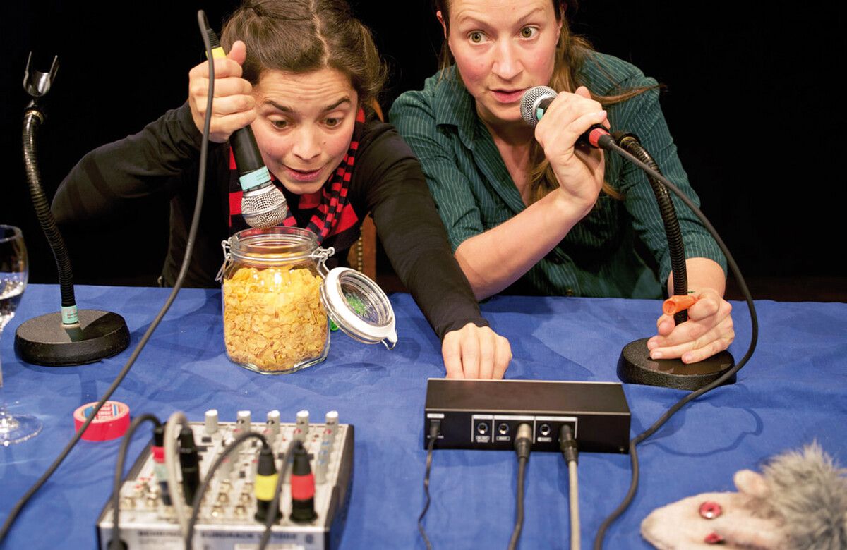 „Lenchens Geheimnis“ mit Ruth Huber und Irene Müller im TaK. Oliver Moor
