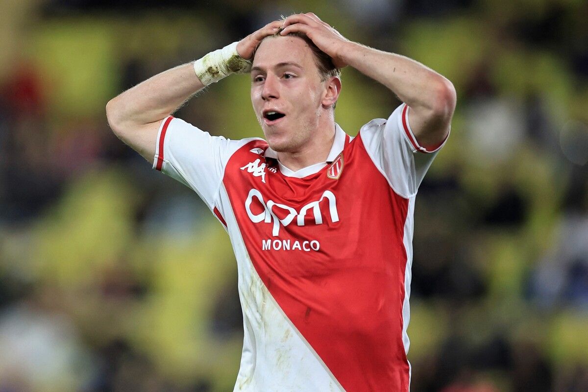 Mika Biereth konnte sich beim 3:2-Sieg des AS Monaco über Stade Rennes erstmals als Torschütze seines neuen Clubs feiern lassen.⇒apa