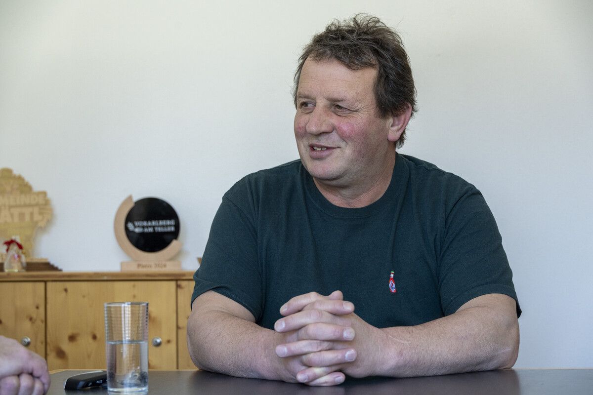 Nach der Vorwahl in Schwarzenberg steht Josef Anton Schmid ganz oben auf der Liste. ⇒VN/Paulitsch