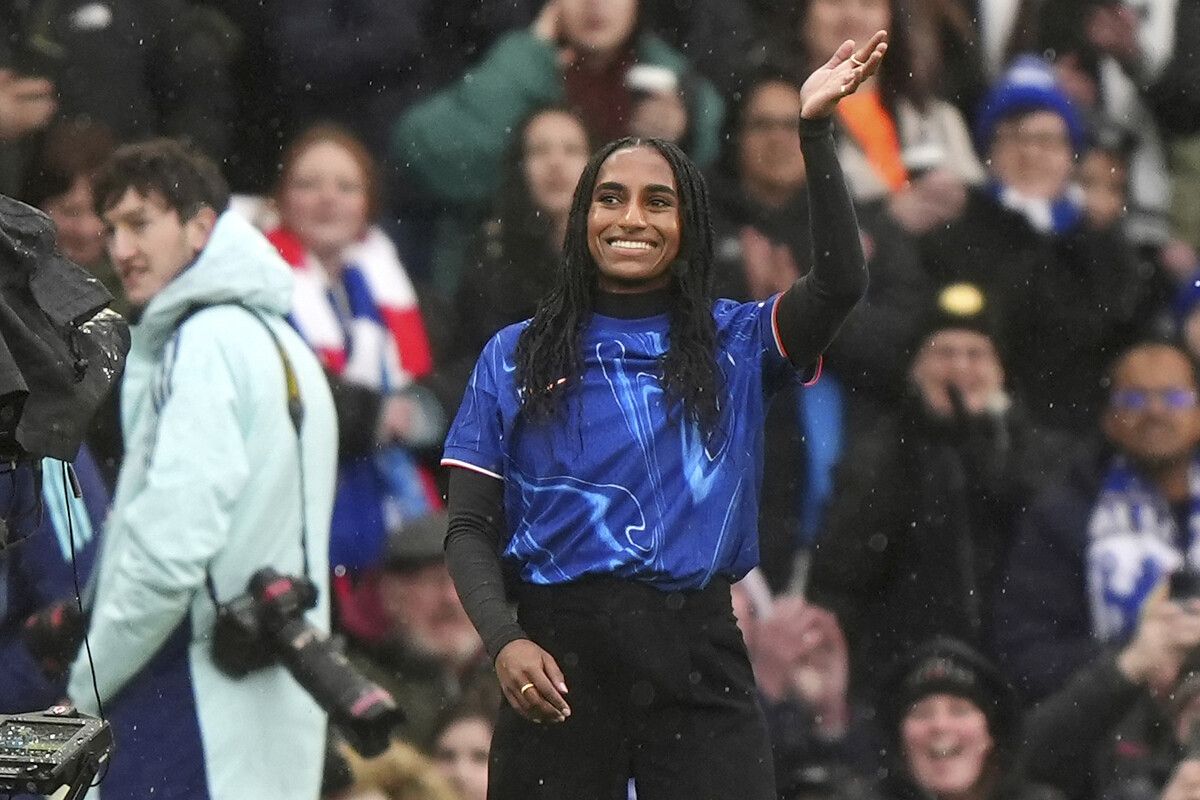 Naomi Girma wurde nach dem Millionentransfer beim FC Chelsea vorgestellt. ⇒ap