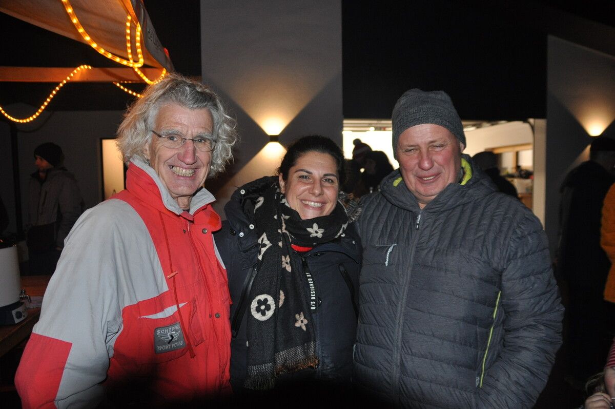 OK-Team Klaus Zitt, Sandra Meyer und Ehrenfried Schnetzer.⇒hab