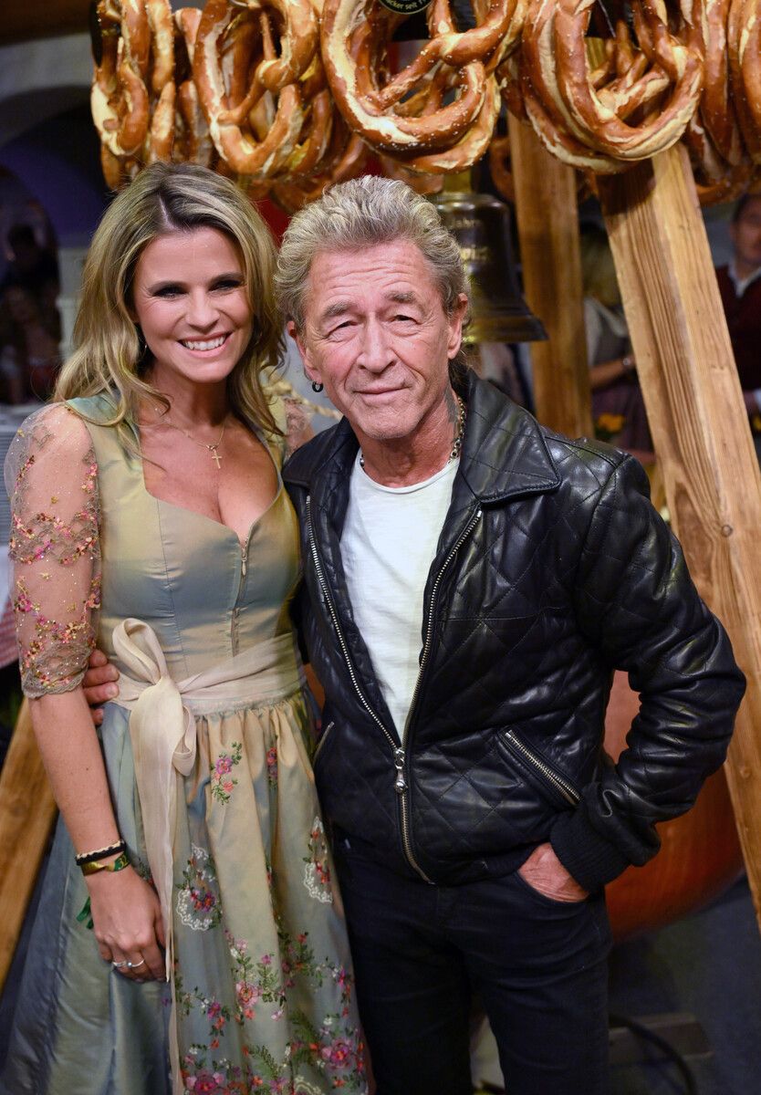 Peter Maffay und Frau Hendrikje Balsmeyer feierten mit. ⇒APA/Gindl