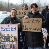 „Du wartest auf den Bus, wir auf die Nachtzulage“