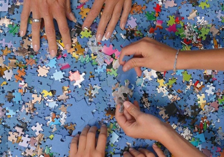 Puzzle-Fans kommen bei der Meisterschaft auf ihre Kosten. ⇒ravensburger