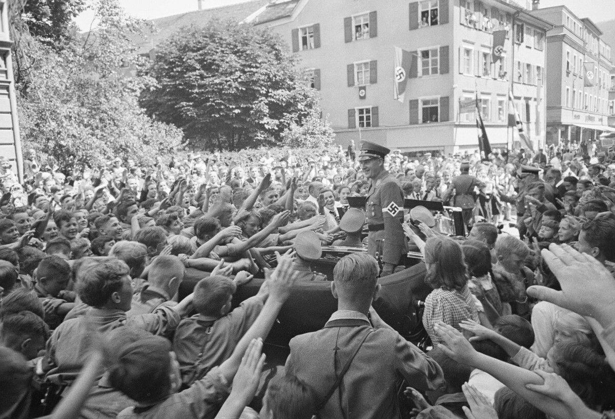 Reichsjugendführer Baldur von Schirach in Schruns, Juli 1939.⇒Sammlung Werner Schlegel/Vorarlberger Landesbibliothek