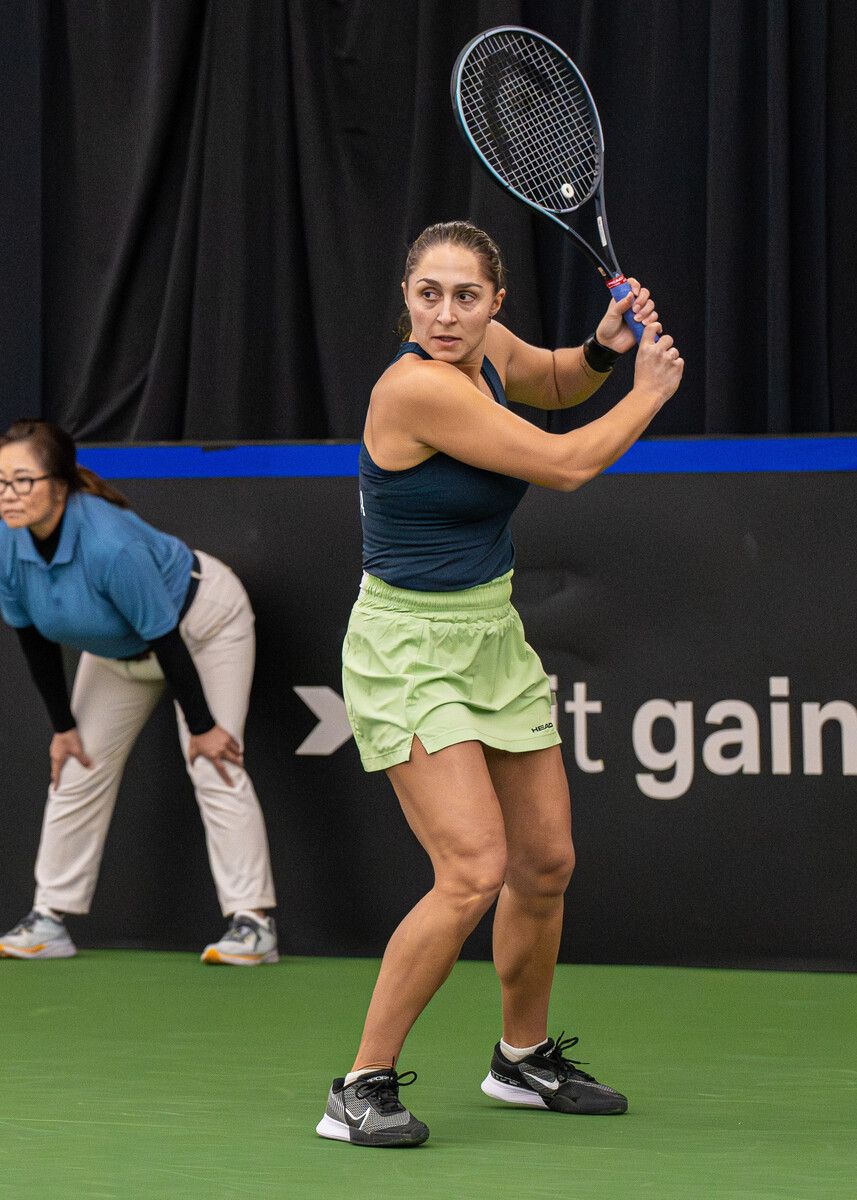 Tamira Paszek darf sich über eine perfekte Auftaktrunde in Glasgow freuen.⇒GEPA