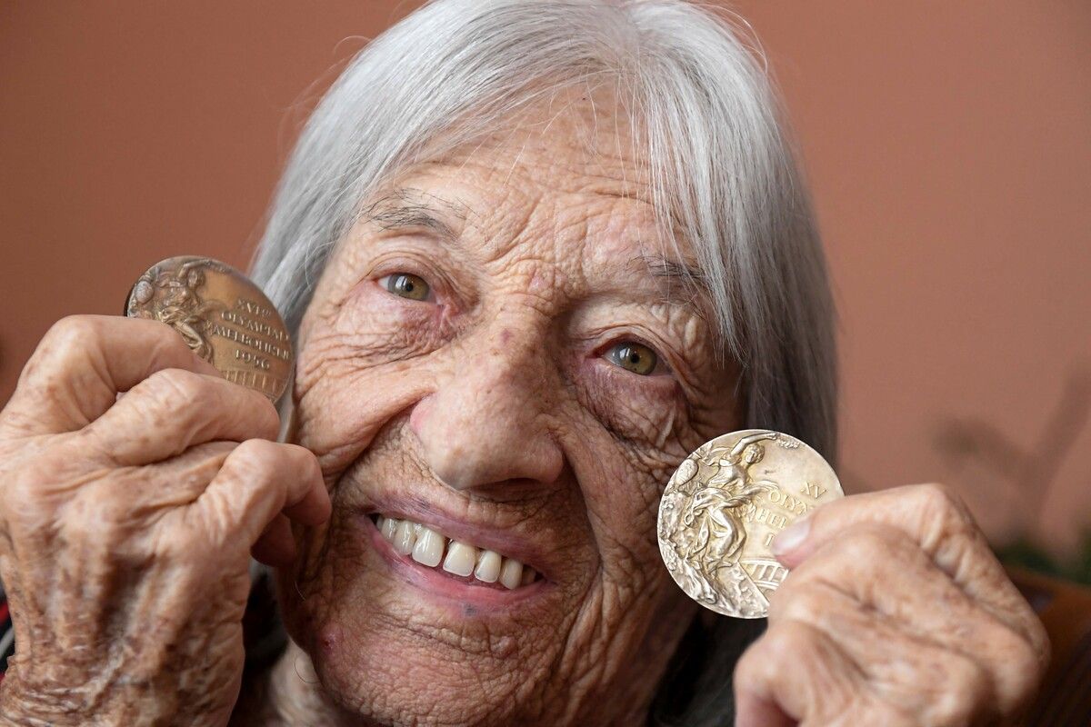 Verstorben: Agnes Keleti.⇒apa