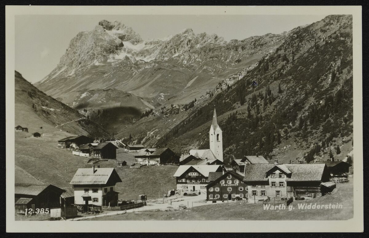 Vorarlberger Landesbibliothek, www.vorarlberg.at/volare; Stadtarchiv Dornbirn, Sammlung Franz Beer