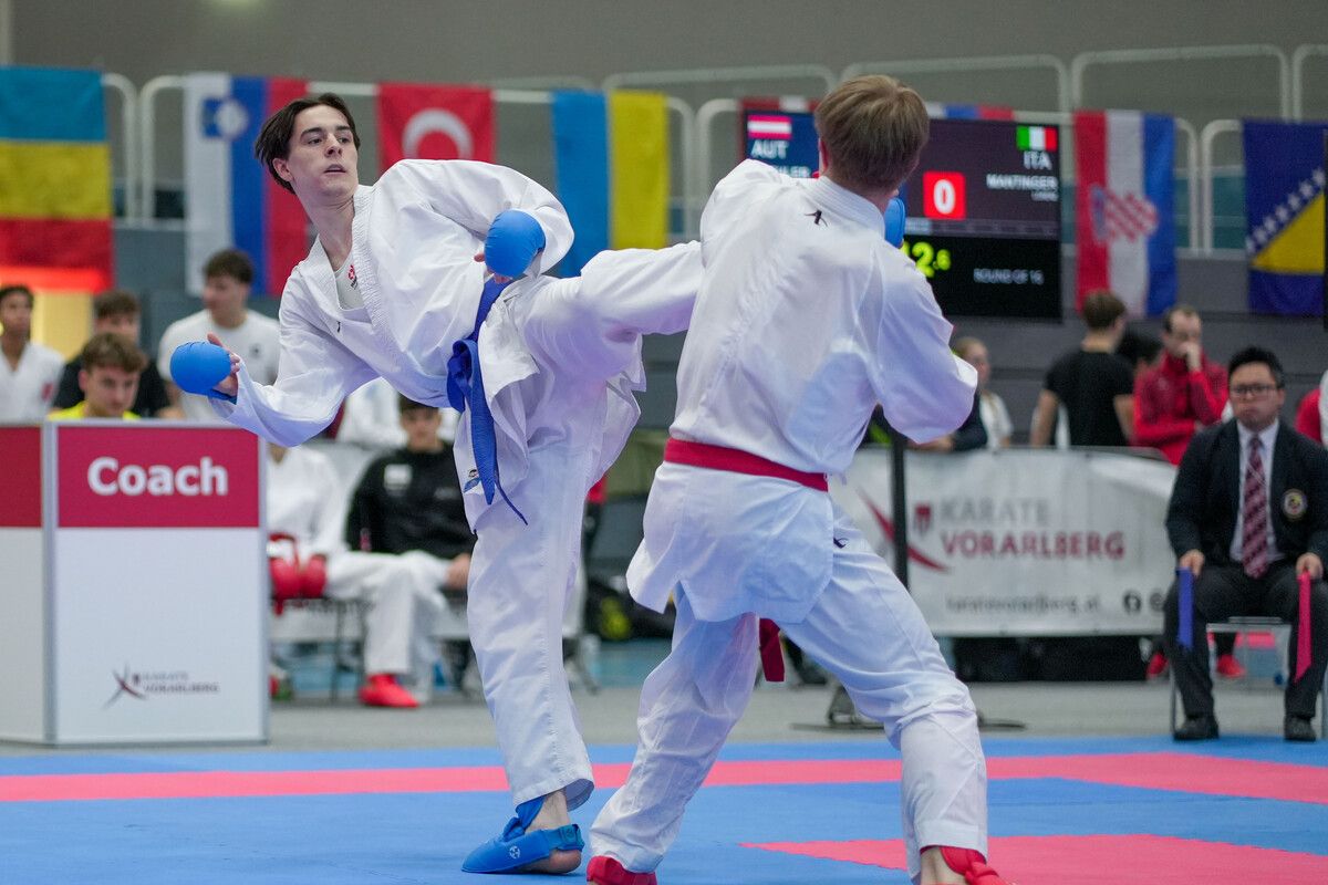 Yannick Böhler holte sich in überlegener Manier den Tagessieg beim Championscup in Hard, wurde aber nicht für die anstehende Nachwuchs-EM berücksichtigt.⇒Karate Vorarlberg