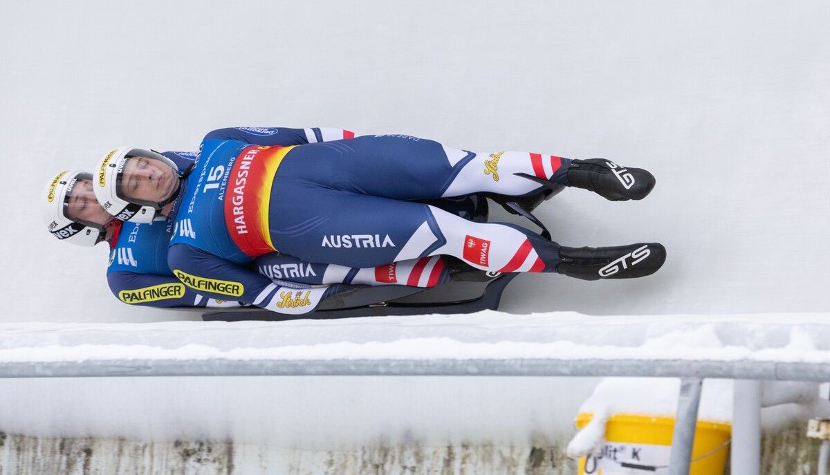 Yannick Müller und Armin Frauscher fuhren im Doppel zu EM-Bronze.⇒kristen