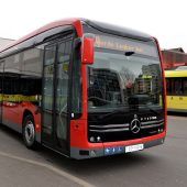 Zwei E-Busse in Dornbirn im Einsatz