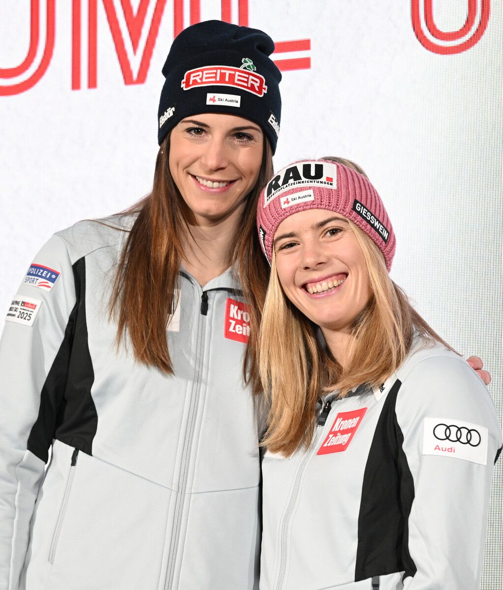 Bestreiten die Teamkombi: Mirjam Puchner und Katharina Liensberger.