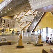 Grand Egyptian Museum in Gizeh