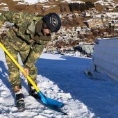Die Vorarlberger Soldaten im winterlichen WM-Einsatz