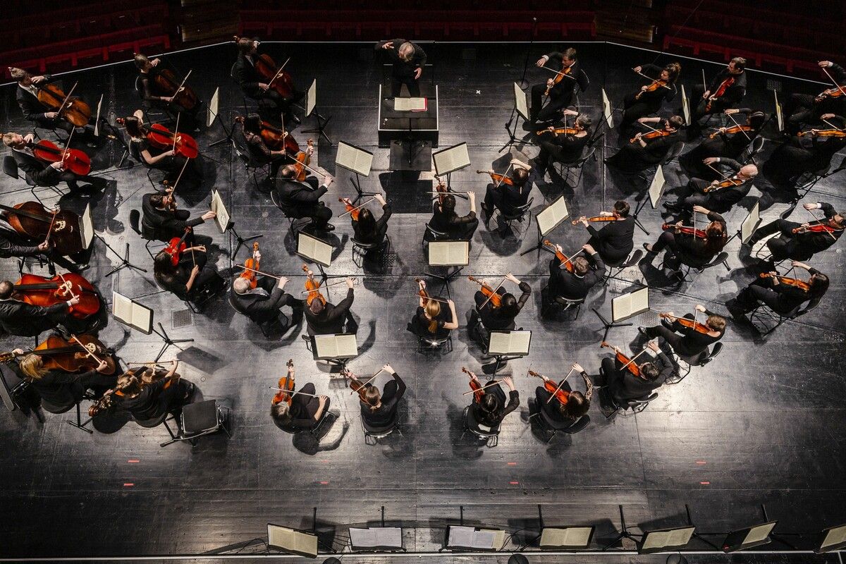 Das Symphonieorchester Vorarlberg kombiniert die große Orchesterliteratur mit unbekannteren Werken.⇒⇒SOV/THOMAS SCHROTT