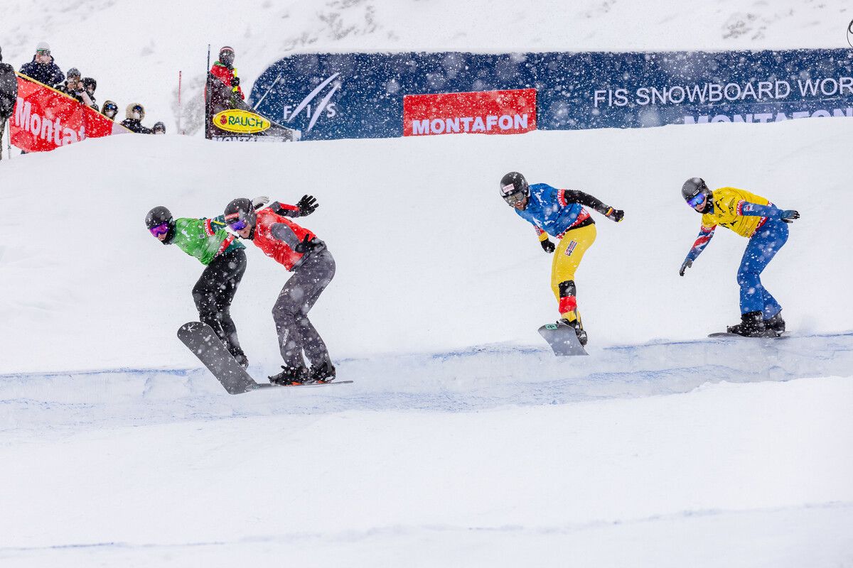 Der FIS Snowboard Cross Weltcup ist wieder im Montafon zu Gast. ⇒Stefan Kothner