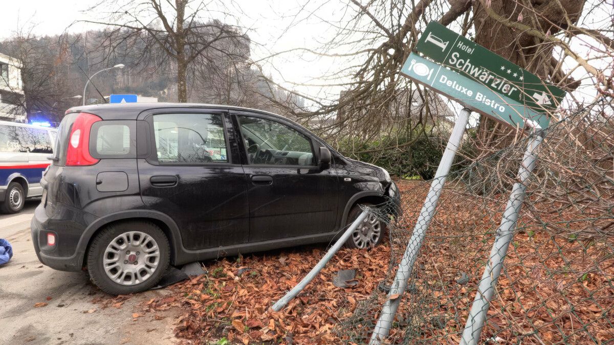 Der Lenker dieses Pkw starb später im Krankenhaus.⇒symboldbild/lerch
