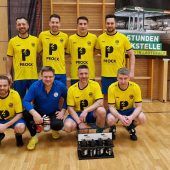 Fußballnostalgie in der Messehalle