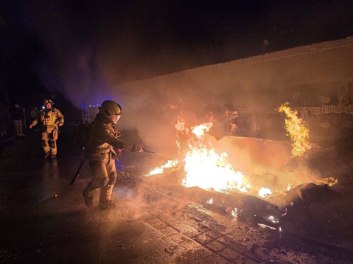Die Feuerwehr brachte den Brand rasch unter Kontrolle.⇒vlach