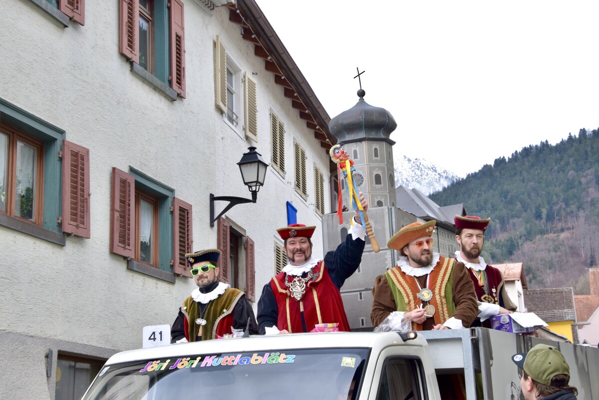 Die Mitglieder der Funkenzunft Bludenz freuen sich auf das Faschingswochenende in Bludenz. ⇒SCO (4)