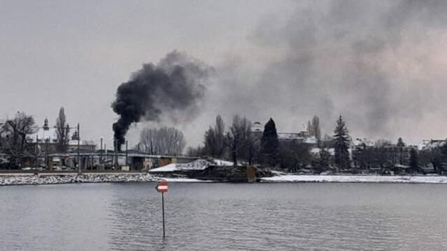Die Rauchsäule stammte nicht von einem Brand, sondern von einer Dampflok.⇒screenshot