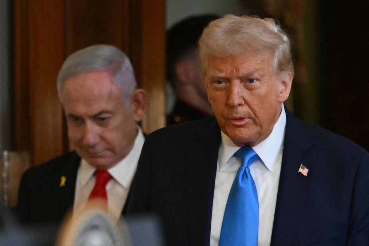 „Die USA werden den Gazastreifen übernehmen“, sagte Donald Trump nach einem Treffen mit dem israelischen Ministerpräsidenten Benjamin Netanjahu im Weißen Haus in Washington.⇒AFP