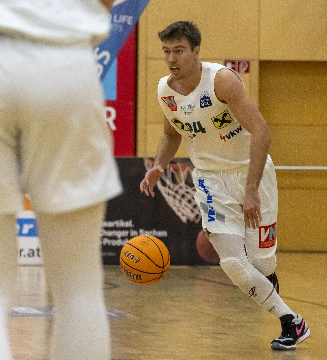 Eduard Nogues lieferte 22 Punkte im Derby gegen die Raiders Innsbruck.⇒paulitsch