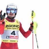 Slalom-Vierter Feller am Boden zerstört
