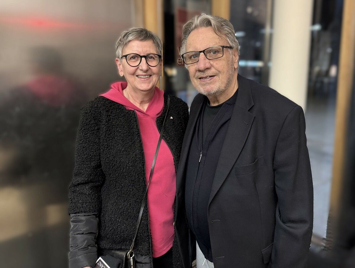 Eva Levay und Hansjörg Ellensohn (Kultur Koblach).