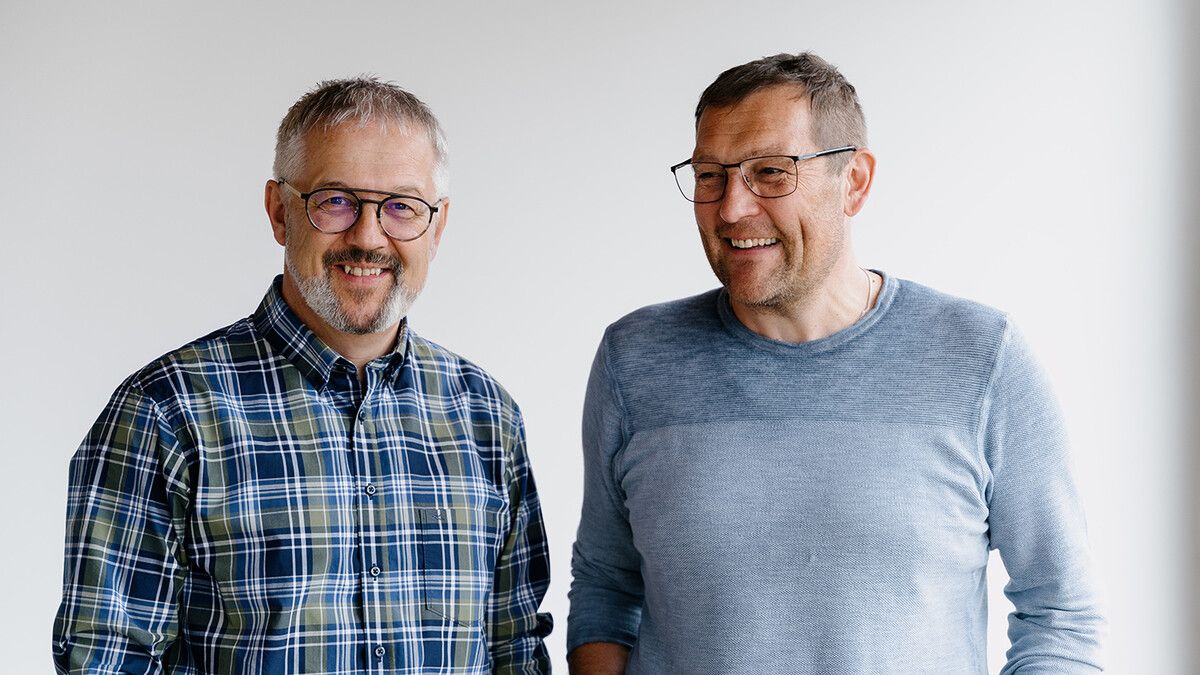 Hans Cassan, kaufmännischer Geschäftsführer, und Reinhard Feuerstein, technische Leitung Ticketing.⇒Spider