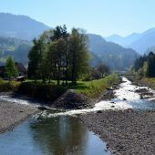 Räumung an der Frutz-Frödisch-Mündung