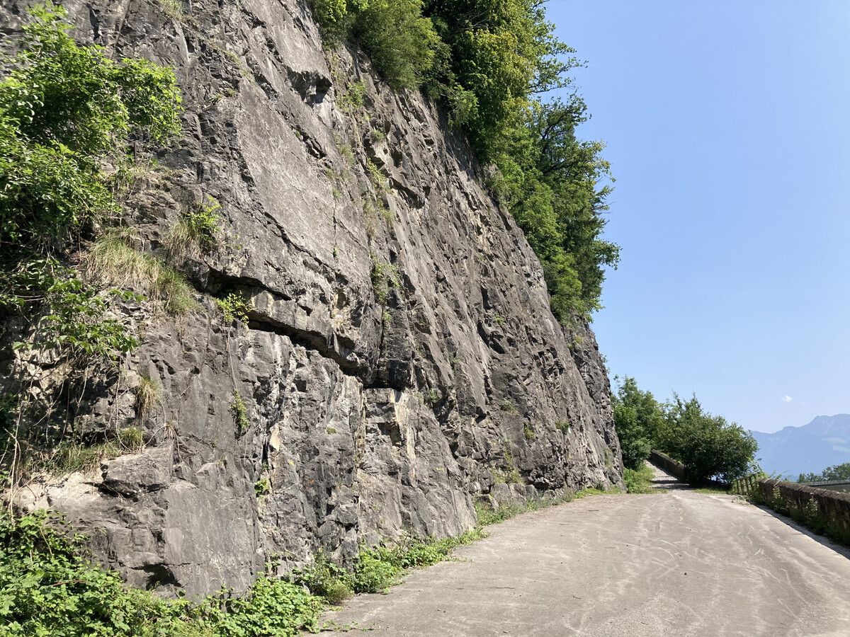 Klettergarten und Wanderweg „Alte Straße“ in Feldkirch werden frühestens 2029 wiedereröffnet.⇒Stephan Untertrifaller
