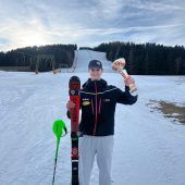 Mellau lokaler Ski-Hotspot