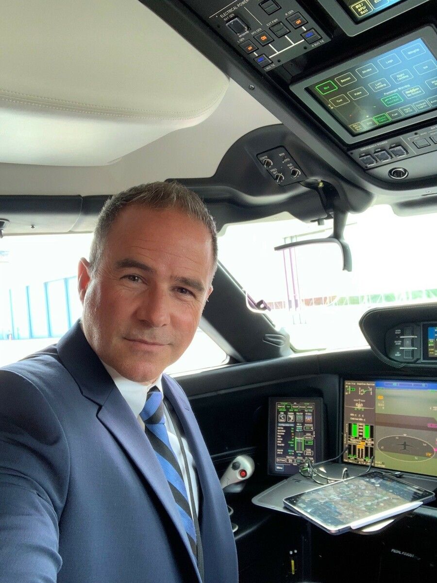 Lucas Allgäuer hat sich schon in seiner Kindheit für die Fliegerei interessiert. ⇒privat