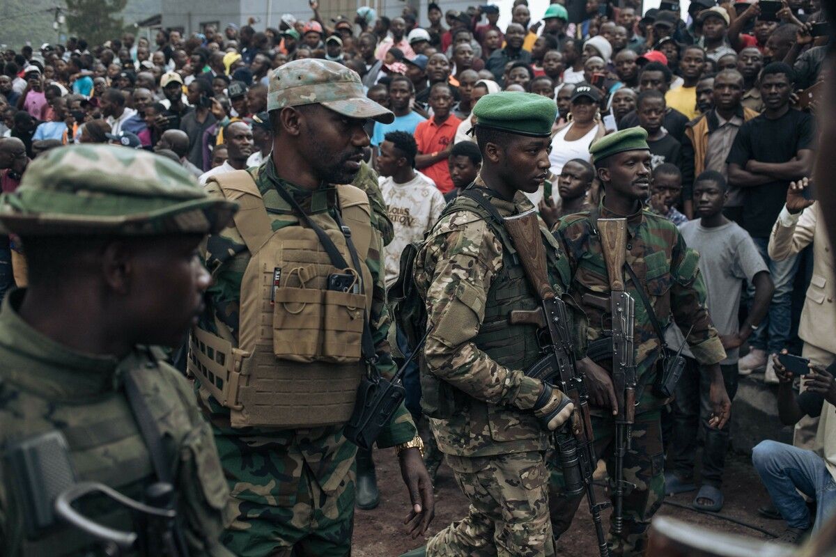 M23-Rebellen haben vor wenigen Tagen die Kontrolle in Goma übernommen. ⇒AFP